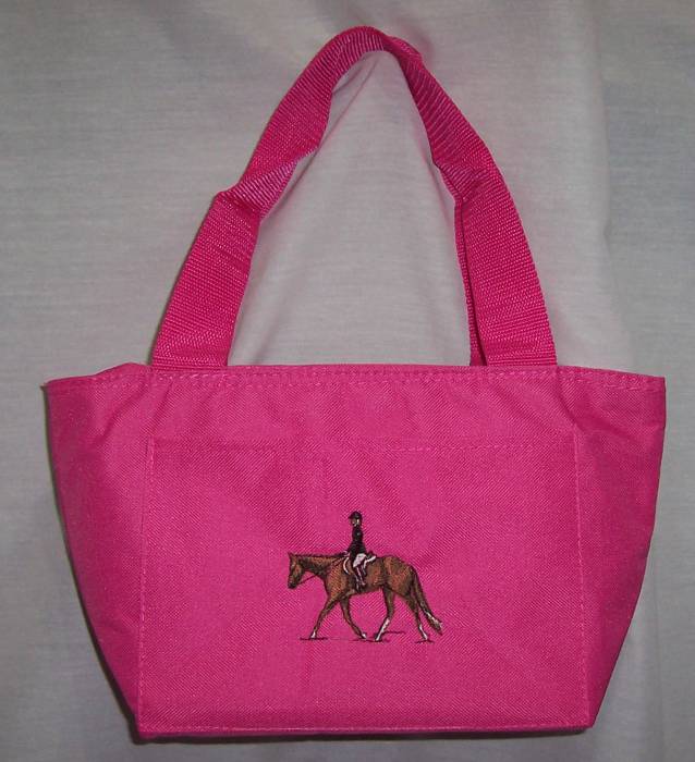 English Hunt Hunter Horse Cooler Lunch Box Bag Pink New